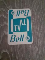 1 speelkaart Bell tv, Ophalen of Verzenden