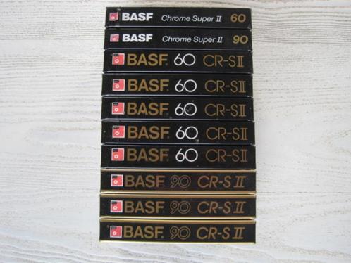 Cassette Audio BASF neuve (encore scellée), Cd's en Dvd's, Cassettebandjes, Nieuw in verpakking, Onbespeeld, Overige genres, 2 t/m 25 bandjes
