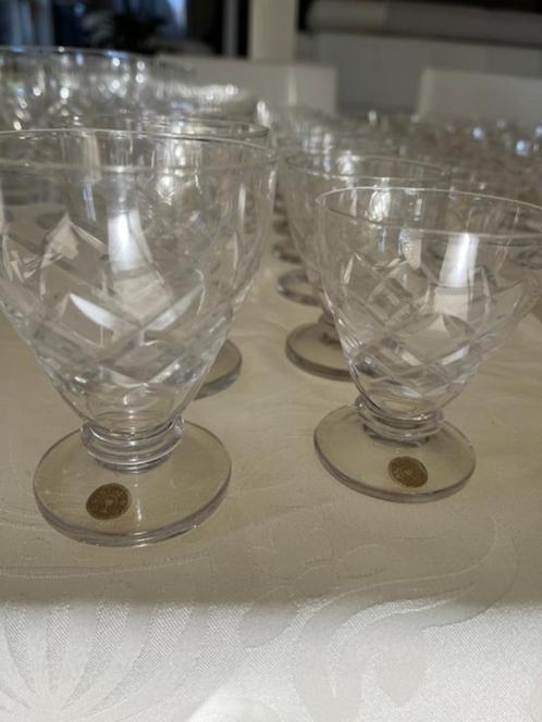 Set retro glazen - 66 stuks - met coupe champagneglazen, Verzamelen, Retro, Huis en Inrichting, Ophalen