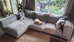 Zetel met chaise longue, Ophalen, Hout, Gebruikt, Driepersoons