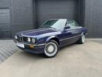 BMW E30 320i Cabriolet / oldtimer / prachtstaat / geen roest, 4 zetels, 93 kW, Cabriolet, Blauw