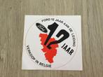 Sticker Ford 12 jaar, Collections, Autocollants, Comme neuf, Voiture ou Moto, Enlèvement ou Envoi