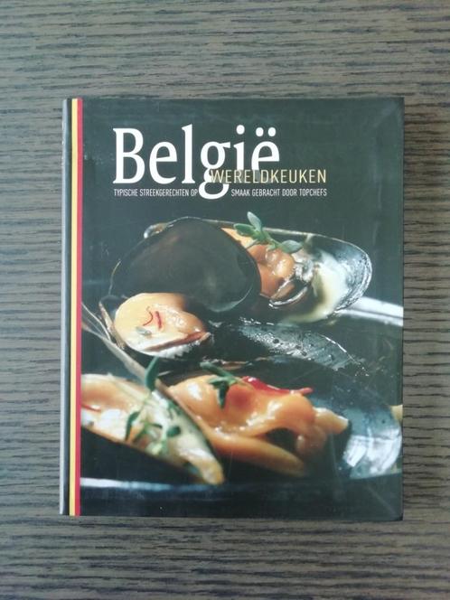 Boek Wereldkeuken België - Peter Goossens & Geert Van Hecke, Livres, Livres de cuisine, Utilisé, Enlèvement ou Envoi