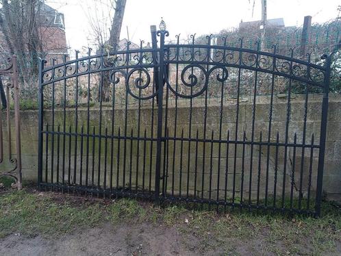 barrière portail fer forgé, Jardin & Terrasse, Clôtures de jardin, Utilisé, Fer, Enlèvement ou Envoi