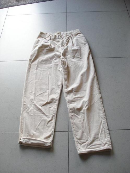 *VAL* Bellerose beige velourse broek, dames. mt 27, Kleding | Dames, Broeken en Pantalons, Gedragen, Beige, Lang, Ophalen of Verzenden