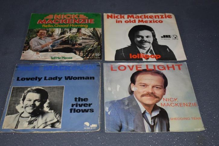 45t Hits van Nick Mackenzie, Cd's en Dvd's, Vinyl | Pop, Zo goed als nieuw, 1960 tot 1980, Overige formaten, Ophalen of Verzenden