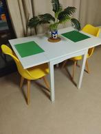 Kleine eettafel twee personen , zijkanten inklapbaar, Huis en Inrichting, Ophalen, Zo goed als nieuw
