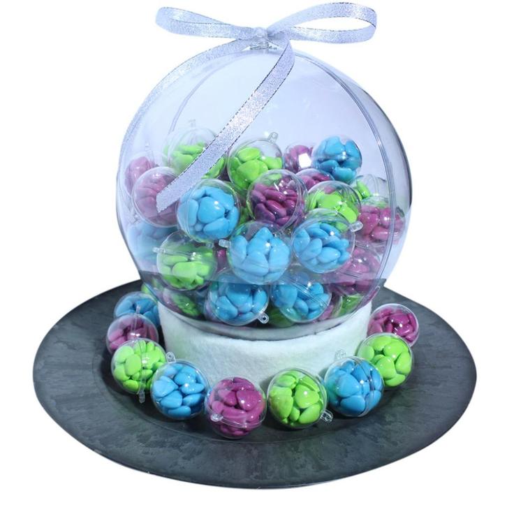 Transparante kerstballen deelbaar, Divers, Noël, Neuf, Enlèvement ou Envoi