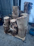 2 grote paletten brandhout, Tuin en Terras, Brandhout, Ophalen