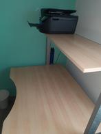 Bureau IKEA JERKER - perfecte staat!!, Huis en Inrichting, Ophalen, In hoogte verstelbaar, Zo goed als nieuw, Bureau