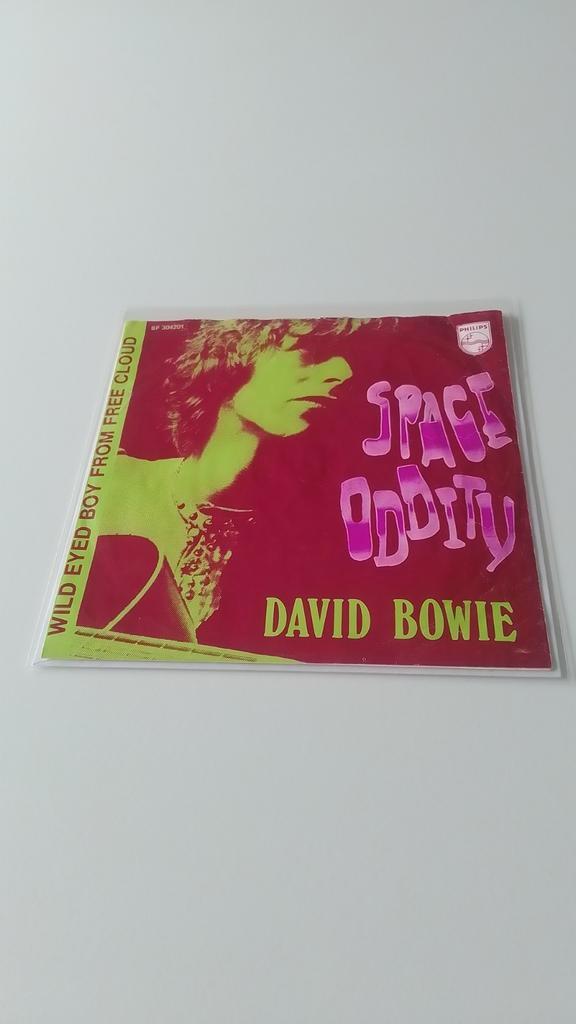 David Bowie -Space Oddity 1969 rare Belgium 7", Cd's en Dvd's, Vinyl | Rock, Gebruikt, Ophalen of Verzenden