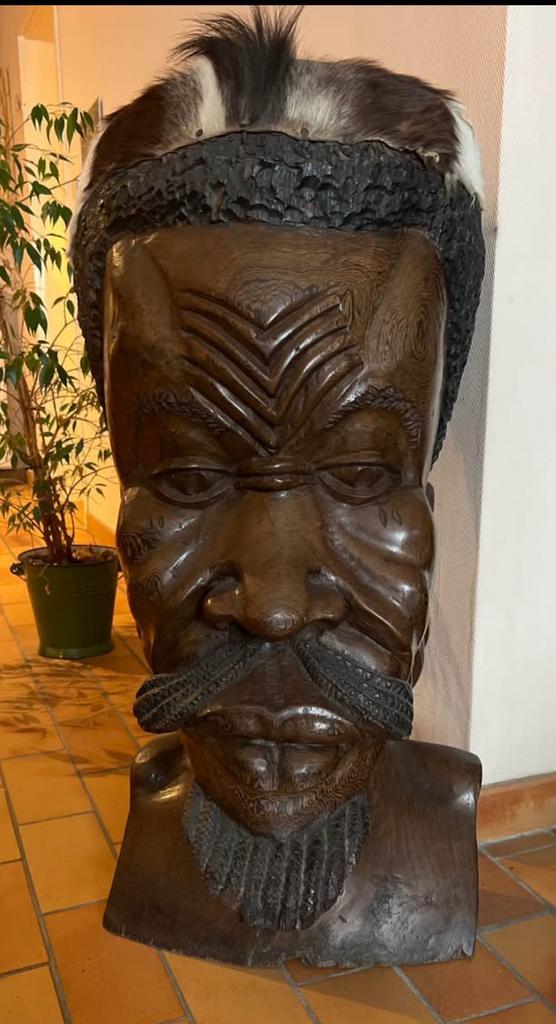 Sculpture bois, Huis en Inrichting, Woonaccessoires | Boeddhabeelden, Zo goed als nieuw, Ophalen