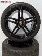 Porsche 19 inch velgen 911 991 MKII 2 en 2 S winterbanden, 19 inch, Gebruikt, Banden en Velgen, 235 mm