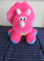 Knuffel: Roze Dino -- Dinosaurus -- Knuffelbeest - zacht, Kinderen en Baby's, Speelgoed | Knuffels en Pluche, Ophalen of Verzenden