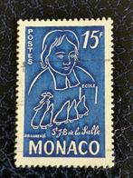 Monaco 1954 - Jean Baptiste de la Salle, Affranchi, Enlèvement ou Envoi, Monaco