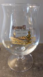 Duvel glas 20jaar Manneke Pis gewoon logo, Verzamelen, Ophalen of Verzenden, Nieuw, Glas of Glazen, Duvel