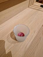 Verres à thé en verre dépoli 19 pièces de 8 cm de haut, Enlèvement ou Envoi, Comme neuf