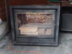 Moderne houtkachel inbouwcassette met ventilatie, Ophalen, Gebruikt