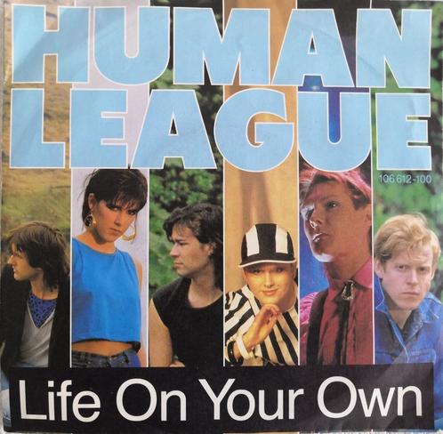 HUMAN LEAGUE - Life on your own (single), Cd's en Dvd's, Vinyl Singles, Zo goed als nieuw, Single, Pop, 7 inch, Ophalen of Verzenden