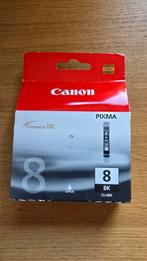 Canon ink prixma 8 BK CLI-8BK zwart, Ophalen of Verzenden, Nieuw, Cartridge, Canon
