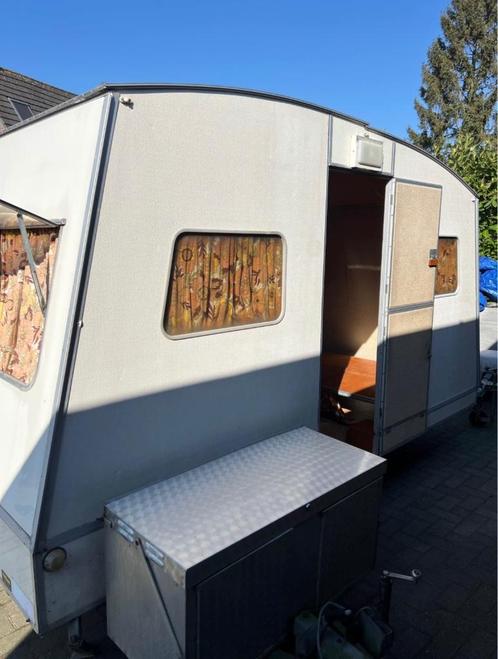 Hele nette Rapido Record plooicaravan met luifel, Caravans en Kamperen, Caravans, Particulier, tot en met 4, tot 500 kg, Standaardzit