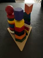 Houten speelgoed Pyramide 3in1, Ophalen, Zo goed als nieuw
