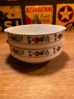 2 identieke kommen Mosa, Antiek en Kunst, Ophalen of Verzenden