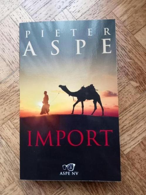 Pieter Aspe: Import, Boeken, Thrillers, Gelezen, Ophalen of Verzenden
