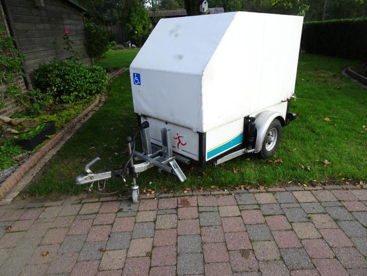aanhangwagen scootmobiel, Auto diversen, Aanhangers en Bagagewagens, Gebruikt, Ophalen