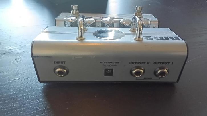 Ashdown NM2 Nate Mendel Double Distortion Pedal, Musique & Instruments, Effets, Comme neuf, Distortion, Overdrive ou Fuzz, Enlèvement ou Envoi