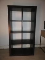 Ikea kast Expedit (Kallax) - zwart, Avec tablette(s), 100 à 150 cm, 25 à 50 cm, Enlèvement