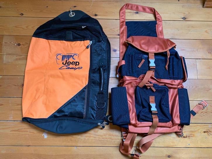 Porsche rugzak en Jeep plunjezak nieuw, Verzamelen, Automerken, Motoren en Formule 1, Nieuw, Auto's, Ophalen of Verzenden