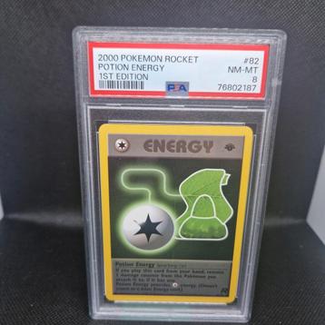 Potion Energy 1st Edition Rocket PSA 8 beschikbaar voor biedingen