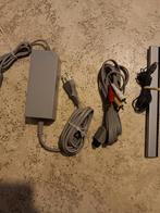 Adapter vr wii+Wii U/ Sensorbaar en Tv aansluiting met scart, Games en Spelcomputers, Spelcomputers | Nintendo Consoles | Accessoires