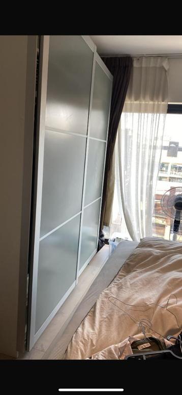 Kleedkast IKEA, 200 cm ou plus, Avec espace de penderie, Enlèvement, Utilisé
