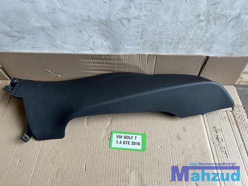 VW GOLF 7 Zwart Rechts achter stijl bekleding 2012-2021, Auto-onderdelen, Interieur en Bekleding, Volkswagen, Gebruikt, Ophalen of Verzenden