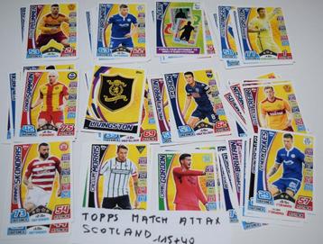 Topps Match Attax / Scotland / 155 tr. cards