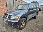 Mitsubishi Pajero 3.2 diesel / 4x4, Auto's, Mitsubishi, Stof, Zwart, 4 cilinders, Blauw