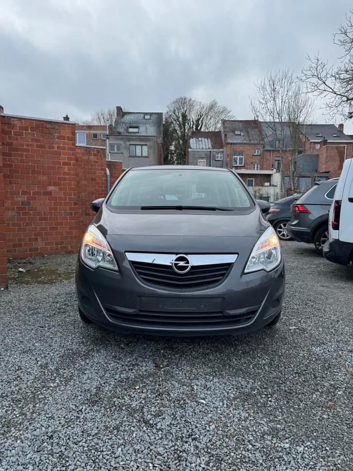 Opel Meriva | 1.4 benzine | 76.000 km, Auto's, Opel, Bedrijf, Meriva, Benzine, Euro 5, Monovolume, 5 deurs, Handgeschakeld, Zilver of Grijs