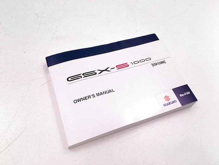 MANUEL UTILISATEUR GSX S 1000 2021- (GSXS1000 GSX-S1000), Motos, Pièces | Suzuki, Utilisé