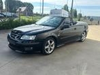 SAAB 9-3 OP LPG CABRIO, Auto's, Beige, Cabriolet, Leder, Bedrijf