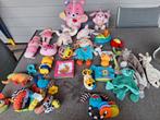 24 stuks babyspeelgoed, vtech, rammelaar, doekjes, Ophalen, Zo goed als nieuw, Rammelaar