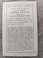 Bidprentje 1963, Verzamelen, Bidprentjes en Rouwkaarten, Ophalen of Verzenden, Bidprentje