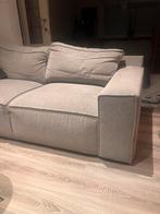 Grijze zetel 2 en 3 zit, Huis en Inrichting, Ophalen, Driepersoons, 75 tot 100 cm, Zo goed als nieuw