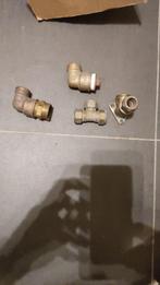 Messing Koppelstukken (lijst zie foto 2), Doe-het-zelf en Bouw, Sanitair, Ophalen, Gebruikt, Koper, Overige typen