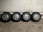 Set originele 16” Mercedes 8 gaats putdeksel velgen R129 SL, Ophalen, Band(en)