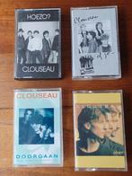 4 x cassette / CLOUSEAU/ Hoezo ? - Of zo - Doorgaan - Oker /, Cd's en Dvd's, Cassettebandjes, Ophalen of Verzenden