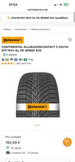 2 pneus Continental 235/50 19 All Saison, Enlèvement ou Envoi, Neuf