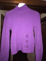paarse blouse met rolkraag, Ophalen of Verzenden, Nieuw, Paars