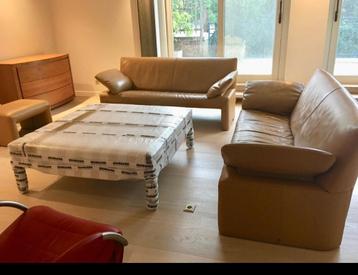 ederen salon Jori (JR-8700) 2x driezit + poef beschikbaar voor biedingen